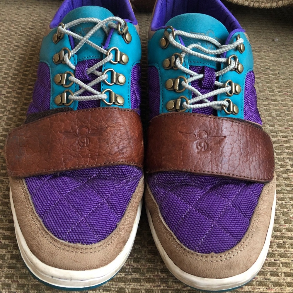 Creative Recreation Mens Size 11 Blue Purple Color Block